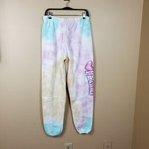 By Samii Ryan Pastel Tie-dye Don't Play Me Sweatpants Joggers Size M